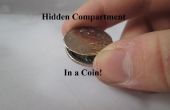 Compartimento oculto en una moneda (con cosas que ya tienes!)